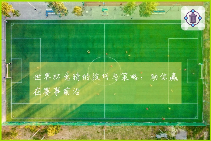 世界杯竞猜的技巧与策略，助你赢在赛事前沿